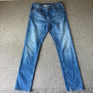 Strellson Regular Fit‎ Jeans Mens 36X36 Medium Wash Cotton Hemp